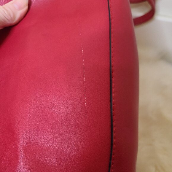 Life Stride Velocity Flex Red Shoes & Town & Country Large Red Bag - Picture 14 of 15